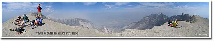 Panorama Crater Rim