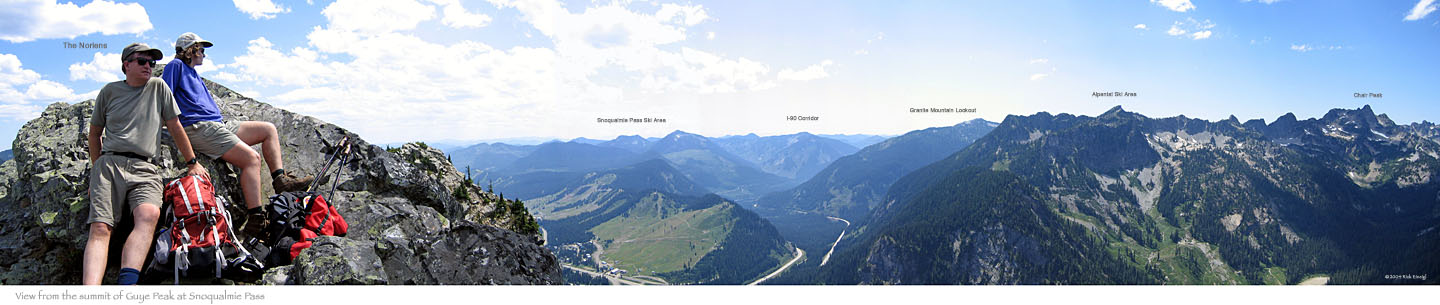 Guye Peak Panorama
